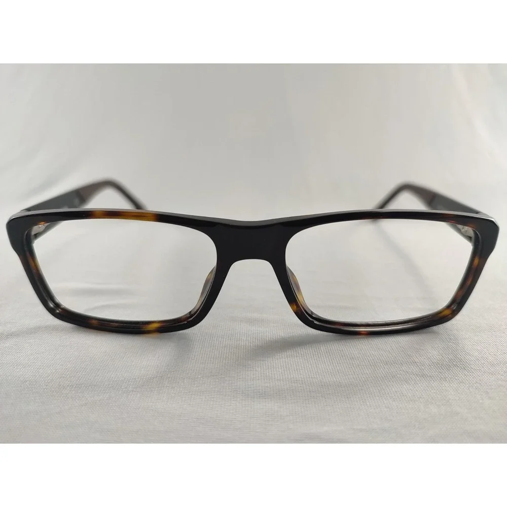 Carrera 8852 086 Dark‎ Havana Tortoise Rectangular Eyeglass Frames Men 55-17-145